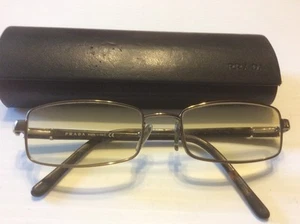 Montatura occhiali da vista PRADA RX full rim metallo plastica 51-17-135 Flex custodia originale - Foto 1 di 1