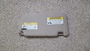 05 06 07 08 09 10 Kia Sportage Sunvisor Sun Visor Shade Sunshade LH Tan Beige - Bild 1 von 3
