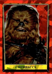 2023 Topps Chrome Sapphire Edition Star Wars ROTJ CHEWBACCA #7 Base - Bild 1 von 2