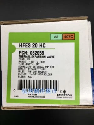 1PC New For EMERSON Valve HFES 20 HC HFES20HC - Image 1 of 3