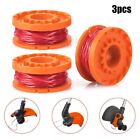 For MacAllister Cordless Trimmer 3 Pack Replacement Line Spool and Line