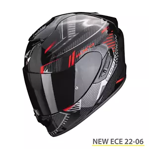 Full-Face Fiber Scorpion EXO 1400 EVO Air Shell Red M Red Helmet - Picture 1 of 1
