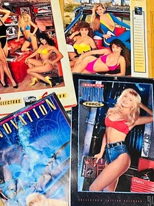 4 Snap-On Girly Pin-UpCalendars Toolmate Tool Girls 80-90s Christy Brinkley Vtg - Picture 1 of 14
