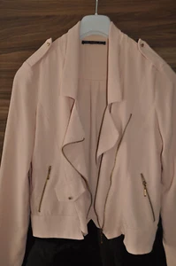 Bershka Jacke Cardigan Blazer Gr S 34-36 Rose - Bild 1 von 4