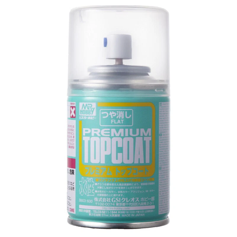 Mr Premium Topcoat Flat 88ml Mr Hobby - B-603