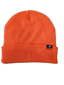 Mossy Oak Insulated Beanie One Size Fits All Orange Hunting Outdoor Hat - Picture 1 of 9