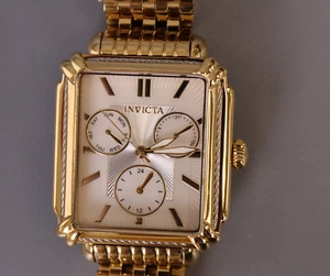 Reloj Pulsera Invicta 37277 Mujer Flor Silvestre Oro Amarillo Acero - Necesita Batería - Imagen 1 de 5