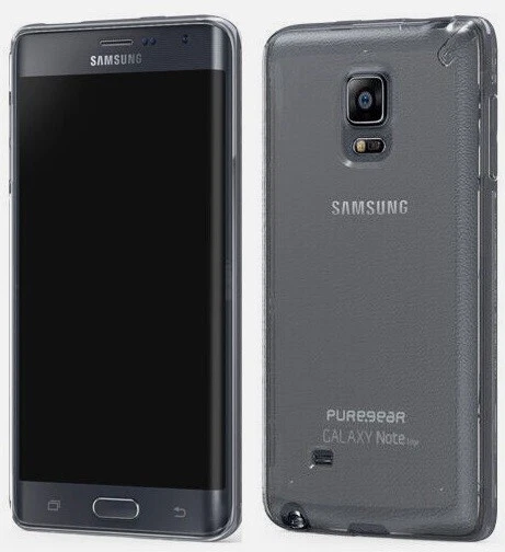 Puregear SLIMSHELL Case for Samsung Galaxy Note Edge - Clear/Clear & Clear/Black - Image 1 of 3
