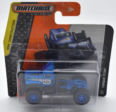 Matchbox Torque Titan LKW 25/120 2014 Superfast scheda corta - Immagine 1 di 2