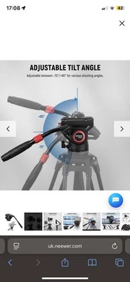 NEEWER GM002 Pro Video Tripod Fluid Head | NEW - Image 1 of 4