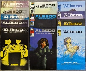 LOT OF 12 ALBEDO Anthropomorphics #6 8 11 12 14 Antarctic Press 1 9 10 New 1-4 - Picture 1 of 9