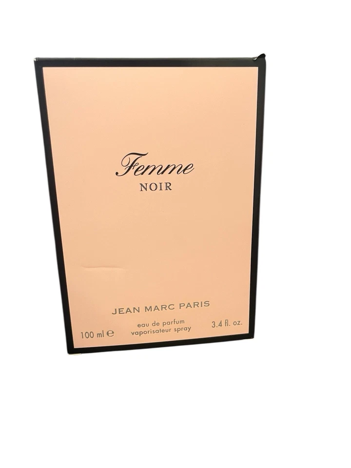 Jean Marc Paris Femme Noir Eau de Parfum Spray 100 ml, 3,4 oz NUEVO Foto 1 de 1