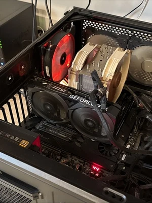 MSI GeForce RTX 3060 Ti VENTUS 2X 8G OCV1 LHR 8GB GDDR6 Video Card (G306TV2X8CL) - Image 1 of 4