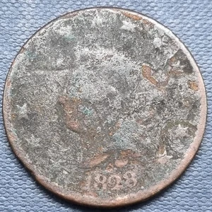 1828 Coronet Head Large Cent 1c Circulated Details #93991 - Picture 1 of 2