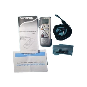 Grabadora de voz digital Olympus VN-180 con clip manual y cordón probada de colección - Imagen 1 de 5