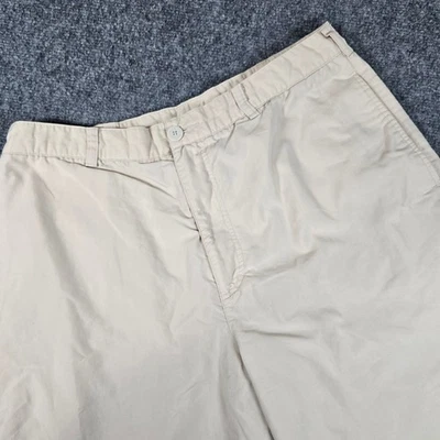 Pantalones Cortos de Golf Adidas Beige Talla 34 Para Hombre Frente Plano Rendimiento Atlético Foto 1 de 4