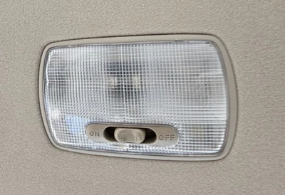 Honda Civic 2001-2005 domo bronceado claro OEM consola superior ovalada 7ª generación 4 puertas Foto 1 de 4