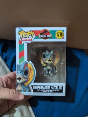 Funko POP! Movies: Jurassic Park Hatchling - Dilophosaurus - Collectable Vinyl F - Image 1 of 4
