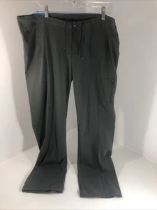 Columbia Just Right Damenhose gerades Bein Omni-Shield Größe 16 Reg grau neu mit Etikett - Bild 1 von 7