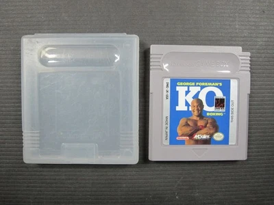 George Foreman KO Nintendo Game Boy W/ Protective Case Authentic - Image 1 of 4