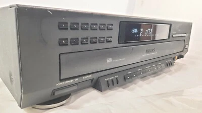 PHILIPS CDC-925 900 Series 5 Compact Disc CD Player Carousel Bitstream Vintage - Image 1 of 4