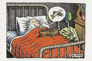 Cartolina R. Briciola "Mr. Natural" Card #172 "Cemi Tronchi" come nuova - Foto 1 di 1