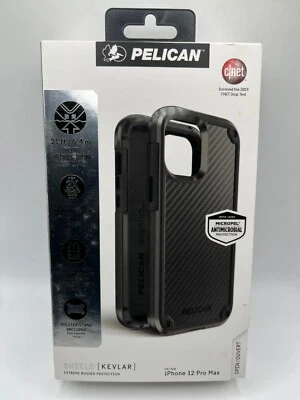 Pelican Shield Series Case with Kevlar for iPhone 12 Pro Max (6.7") - Black - Image 1 of 4