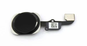 iPhone 6S Home Button Knopf SCHWARZ + Flex Kabel Home Taste Finger Touch ID - Bild 1 von 2