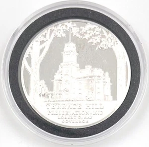 1972 Terrace Hill The Great Seal of the State of Iowa 0,83ozt. .999 Silbermedaille - Bild 1 von 2