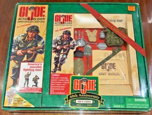 GI Joe 12" 40th Anniversary #10 Action Soldier Combat 1964-2004 Mint In Mint Box - Picture 1 of 12