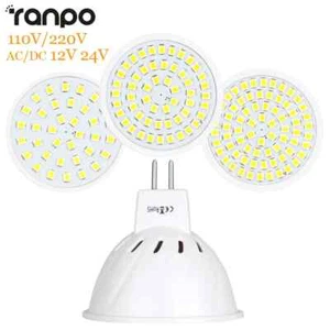 MR16 LED Spotlight Bulb 36/54/72LEDs SMD 2835 LED Light Bulb 110V 220V 12V 24V - Picture 1 of 6