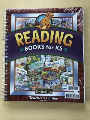 Bob Jones READING Books for K5 Student teacher guide homeschooling Kindergarten - Image 1 of 2