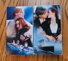 Paramount Titanic VHS, 1998, 2-Tape Set, DiCaprio & Stuart, Drama PG-13 NTSC