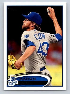 Aaron Crow 2012 Topps #67 Kansas City Royals - Image 1 of 2
