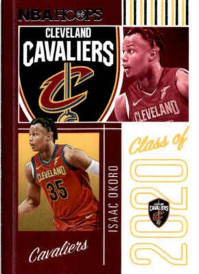 2020-21 Panini Hoops Class of 2020 #14 ISAAC OKORO  Cleveland Cavaliers  - Image 1 of 2