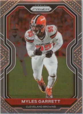 2020 Panini Prizm Football Base #62 Myles Garrett Cleveland Browns - Image 1 of 2