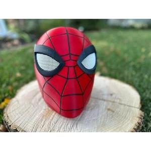 Spiderman Mask Helmet 3D Printed Peter Parker Marvel Wearable or Display - Picture 1 of 10