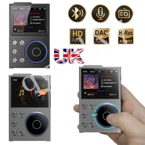 Reproductor de MP3 Bluetooth de Alta Resolución DSD DAC Audio Soporte 128GB/256G Tarjeta TF Reino Unido - Imagen 1 de 121
