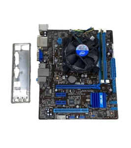 ASUS P8H61-M LXZ SCHEDA MADRE / CPU I3-3220 3.30 GHZ / RAM 2GB / SOCKET LGA 1155 - Picture 1 of 4
