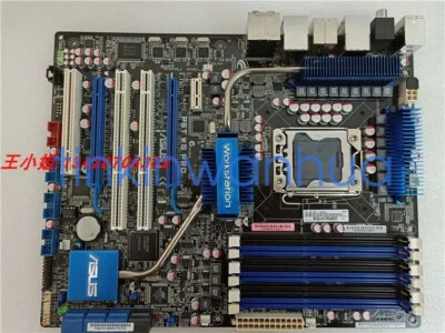 ASUS P6T WS PRO Intel X58 ICH10R 1366 DDR3 AXT MotherBoard tested ok - Image 1 of 4