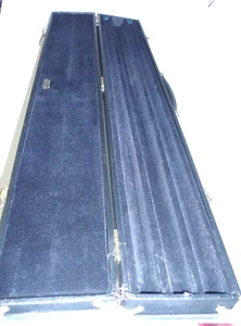 Billard Paul Huebler Cue Koffer Case Vintage 80` Cue Kö 1/2 RAR Look more ! - Bild 1 von 14