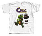 Croc Legend of the Gobbos,COMPUTER GAME, T-Shirt (YELLOW,OLIVE)All sizes S-5XL.
