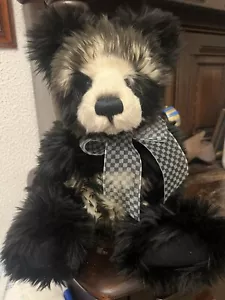 charlie bears Panda With Bells Missing Tag - Picture 1 of 10