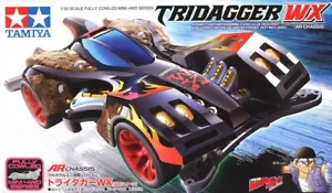 Tamiya Mini 4WD Assemble Kit TRIDAGGER WX (AR CHASSIS) 1:32 scale - Picture 1 of 9
