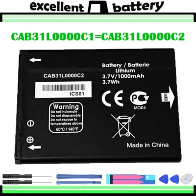 CAB31L0000C1 Battery Replacement for Alcatel One Touch 918 OT 918 918S 918N - Image 1 of 4