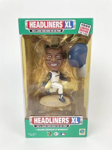 Headliners XL 1999 MLB Ken Griffey, Jr. Limited Edition - 1 of 15,000 MARINERS Cover