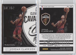 2018-19 Panini Noir Icon Edition /85 Jordan Clarkson #139