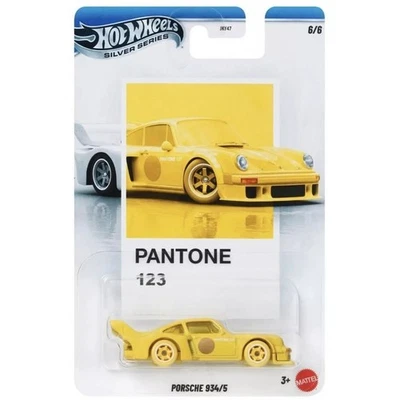 🔥 Hot Wheels 🛞 Pantone 123 🟡 Porsche 934/5 — серебристая серия — В НАЛИЧИИ ❗️ - Изображение 1 из 4
