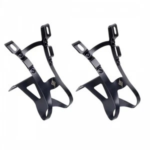 Origin8 Large Steel Double Toe Clips with Dual-Bridge Design & Adjustable Fit - Picture 1 of 1