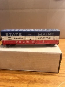 AHM Bangor & Aroostook State of Maine Products 40' Box Car BAR 5226 HO Scale - Picture 1 of 6